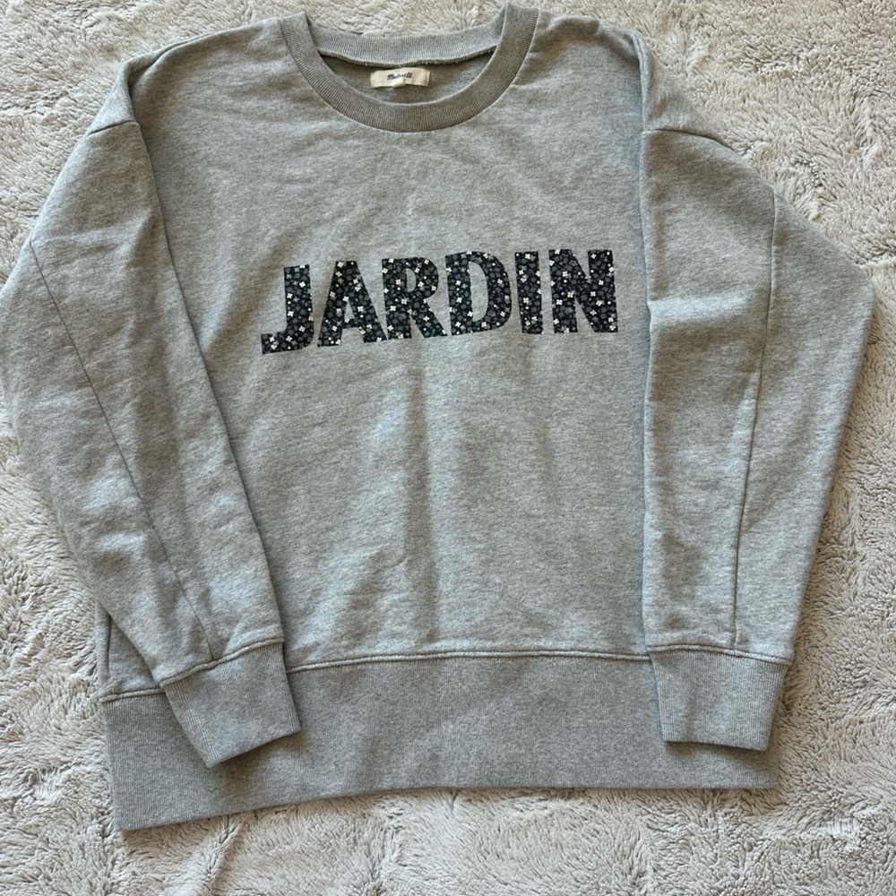 Madewell Heather Gray Sweatshirt
